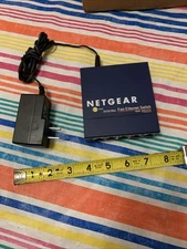 Netgear ProSafe 5 Port 10/100 Fast Ethernet Network Switch FS105 v2