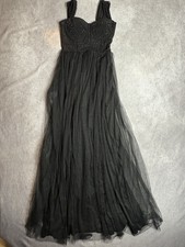 Windsor Black Sheer Corset Rhinestone Tool Em...