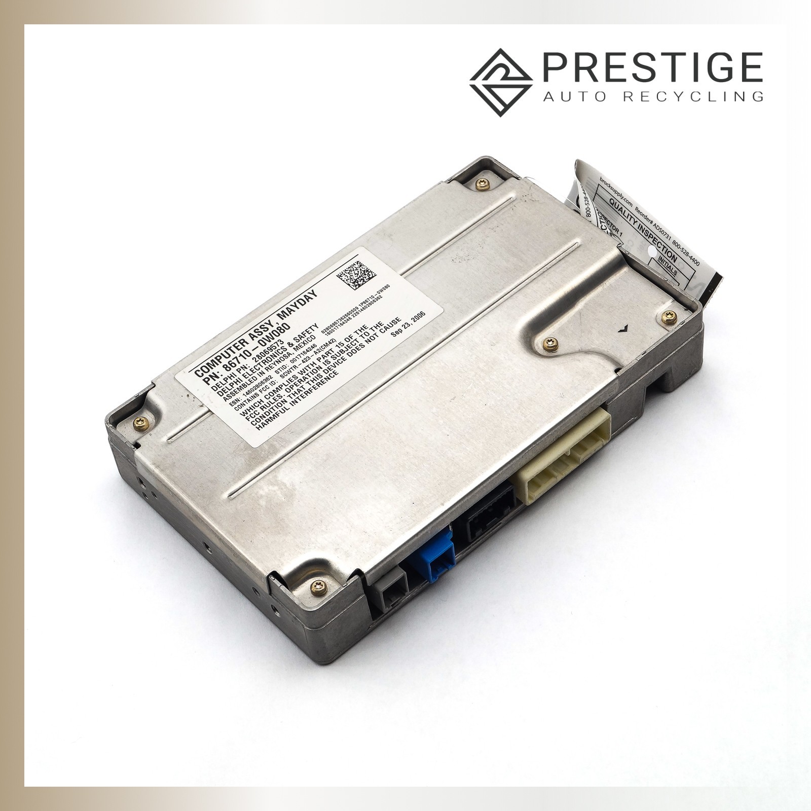 2007–2009 LEXUS GS450h GS350 Mayday Communication Control Module 86710-0W070