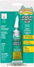 Aleene'S 21709 Jewelry & Metal Glue, 0.7 Oz - Instant Adhesive, Permanent Bond, 