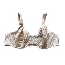 Wacoal Awareness Underwire Bra 855345 Sand Beige Floral 36C Full Coverage