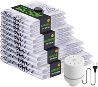 Vakuumbeutel FüR Kleidung Mit Elektropumpe, 10 StüCk Vacuum Bags (2X 100X80Cm, 2