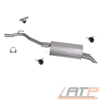 EndschalldÄMpfer Auspuff SchalldÄMpfer FÜR VW Transporter T4 BUS 1.9 TD 2.4 D