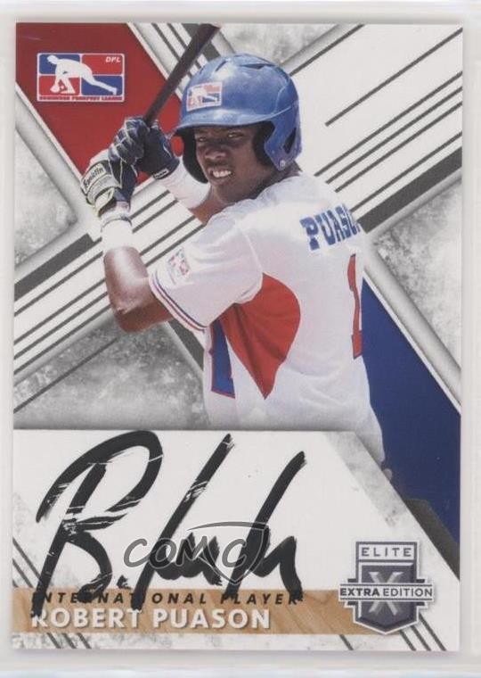 2019 Panini Elite Extra Edition Robert Puason #101 Auto 7iu