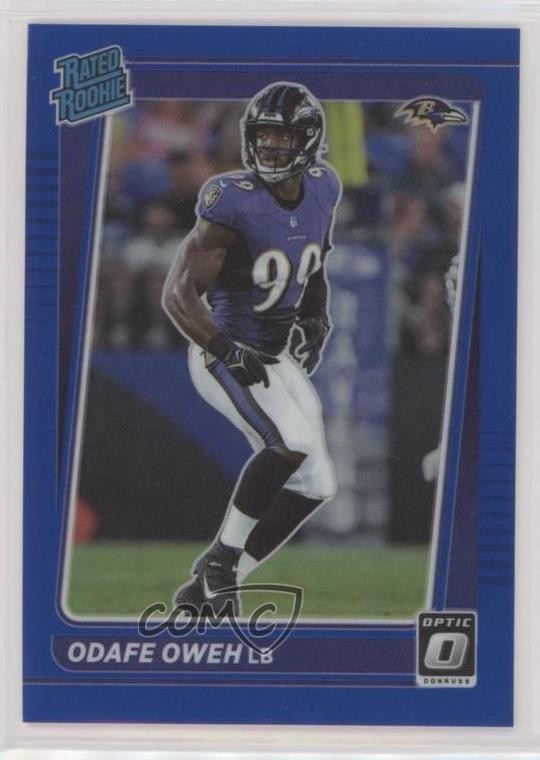 Odafe Oweh Panini Donruss Optic #258 Blue