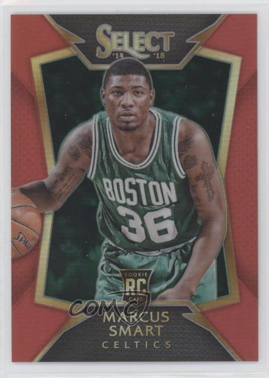 2014-15 Panini Select Concourse Red Prizm 53/149 Marcus Smart #83 Rookie RC 00rn