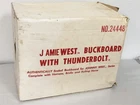 1960s MARX JOHNNY WEST COVERED WAGON SET IN ORIGINAL BOX LOT #77