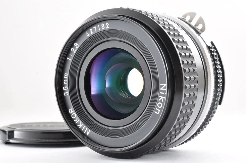 Objectif grand angle Nikon Ai Nikkor 35 mm F2,8 MF à mise au point manuelle... - Photo 1/4