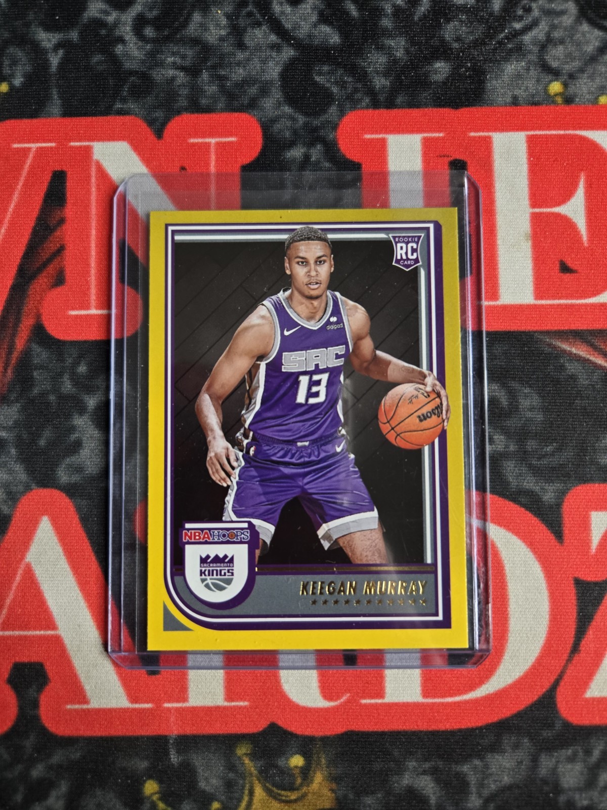 2022-23 Panini NBA Hoops - Rookies Keegan Murray #234 Yellow (RC)