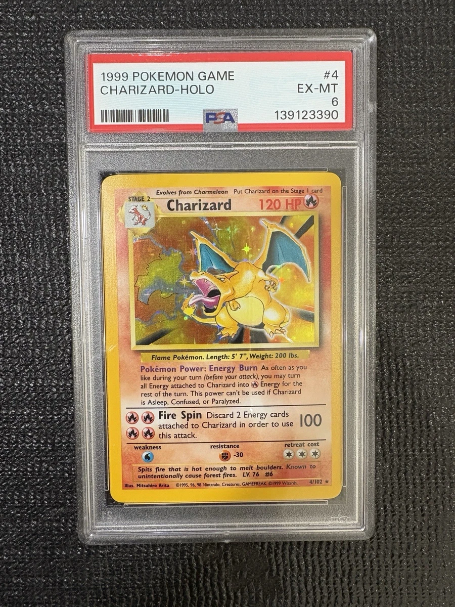 Charizard Pokémon TCG Professional Sports Authenticator (PSA