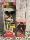 Vintage 1997 AA Kelly Dolls Lot Eatin’ Fun Open #& Lil Friend Deidre NIB Mattel