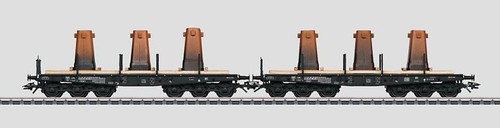 Märklin 48685 H0 Schwerlastwagen-Set mit Gusskokillen der DB Epoche IV TOP OVP | Condition: Gebraucht