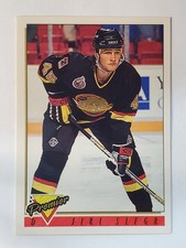 1993-94 Topps Premier #164 Jiri Slegr ~ Vancouver Canucks