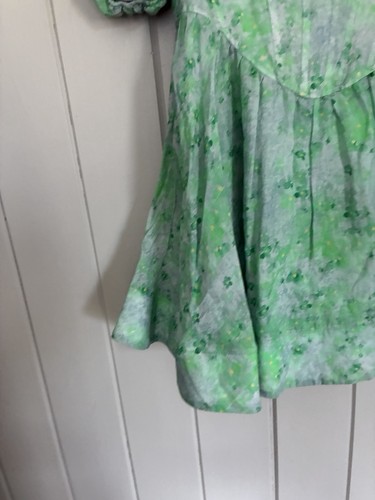 Bardot Kiah Mini Dress M Medium Corset Puff Sleeves Mini Floral Print - Picture 5 of 10