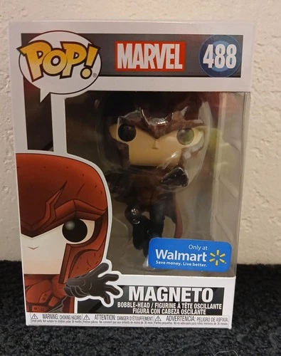 Funko Pop! MARVEL MAGNETO #488 WALMART VAULTED/RETIRED Visit My eBay Store
