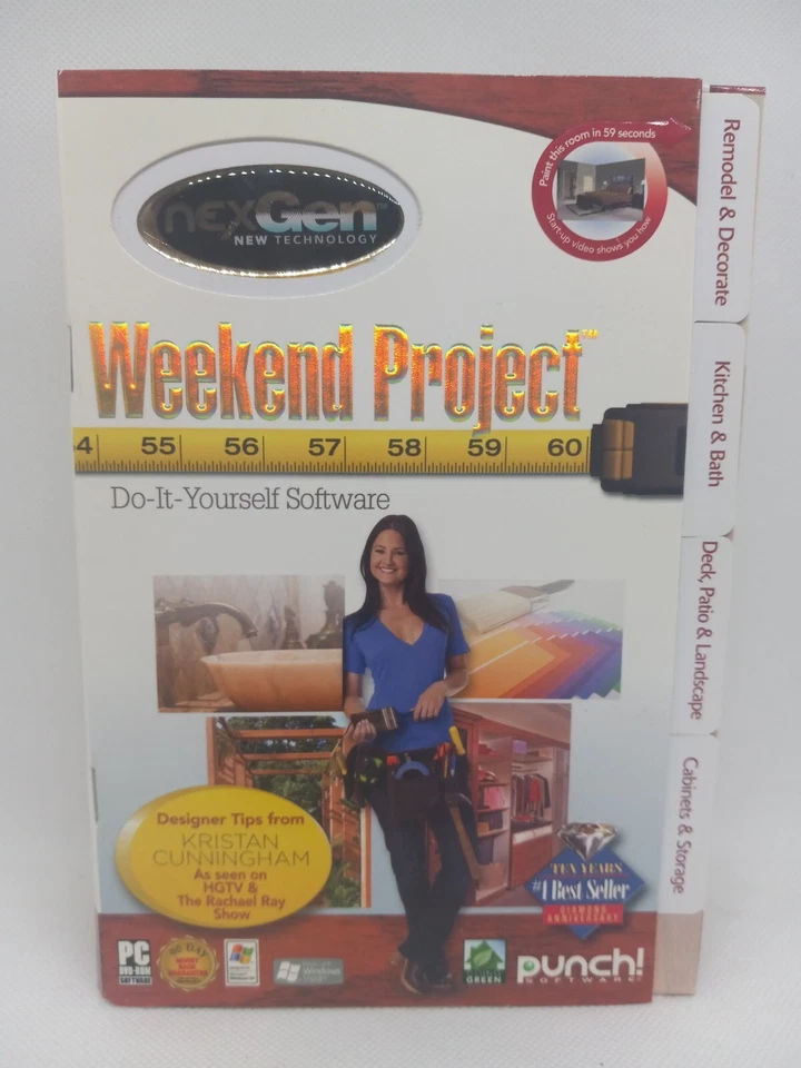 Punch! Weekend Project with NexGen Technology * Brand New * Windows XP or Higher - Image 2 of 4