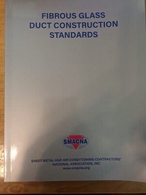SMACNA Fibrous Glass Duct Construction Standards PB 2021 (8th ed)