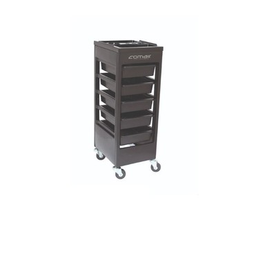 Comair Stapelboy Structure schwarz Salonhilfe Stummer Diener Friseur Kosmetik