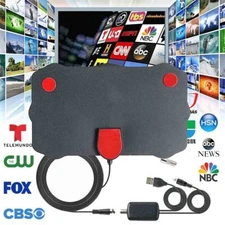 5600 Miles Range TV Antenna Digital HD Antena Indoor HDTV 1080P 4K 13ft Cable