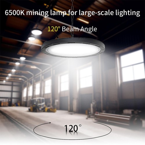 10X 500W UFO LED Hallenbeleuchtung Industrielampe Hallenstrahler Hallenleuchte - Bild 6 von 12