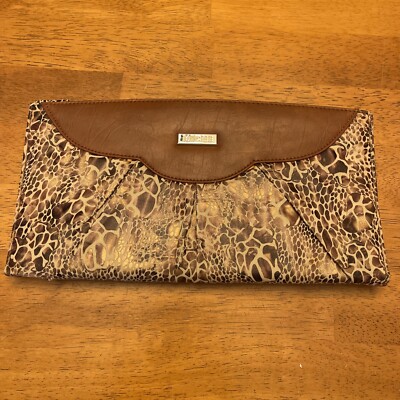 MICHE Classic Bag Shell Only Raquel Brown Faux Snake Print  Retired NWOT