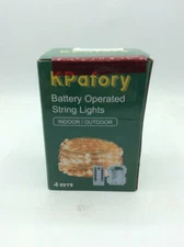 Kpafory Battery Operated String Lights-Indoor/Outdoor- 4 sets- 20 ft