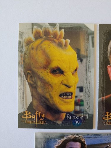 Buffy the Vampire Slayer - 2000 Ikon Trading Cards Season 3 - 38 39 40 41 42 - Picture 2 of 12