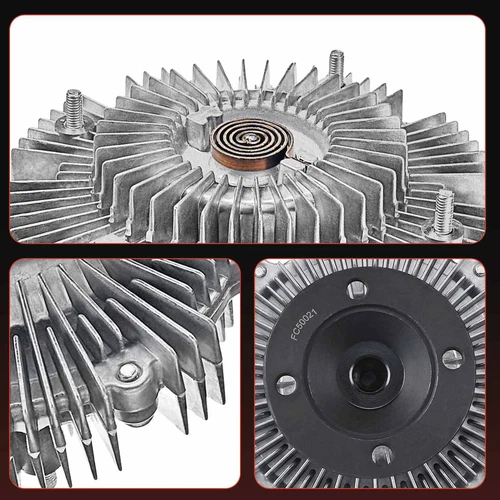 Fan Clutch for Toyota Landcruiser UZJ100 Lexus LX470 2UZFE V8 4.7L LS400 1UZFE - Picture 7 of 8