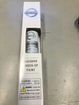 OEM Nissan Touch-Up Paint + Clear Coat ''SUPER SILVER'' Color Code KAB
