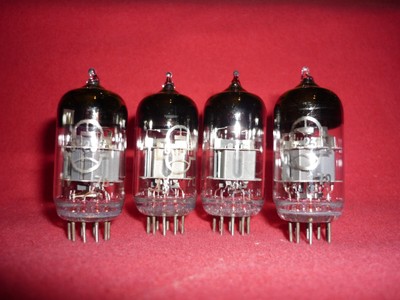 4pcs. 6N23P / 6Н23П = 6DJ8, E88CC Double triode Reflektor. OTK. NEW. IV-1970