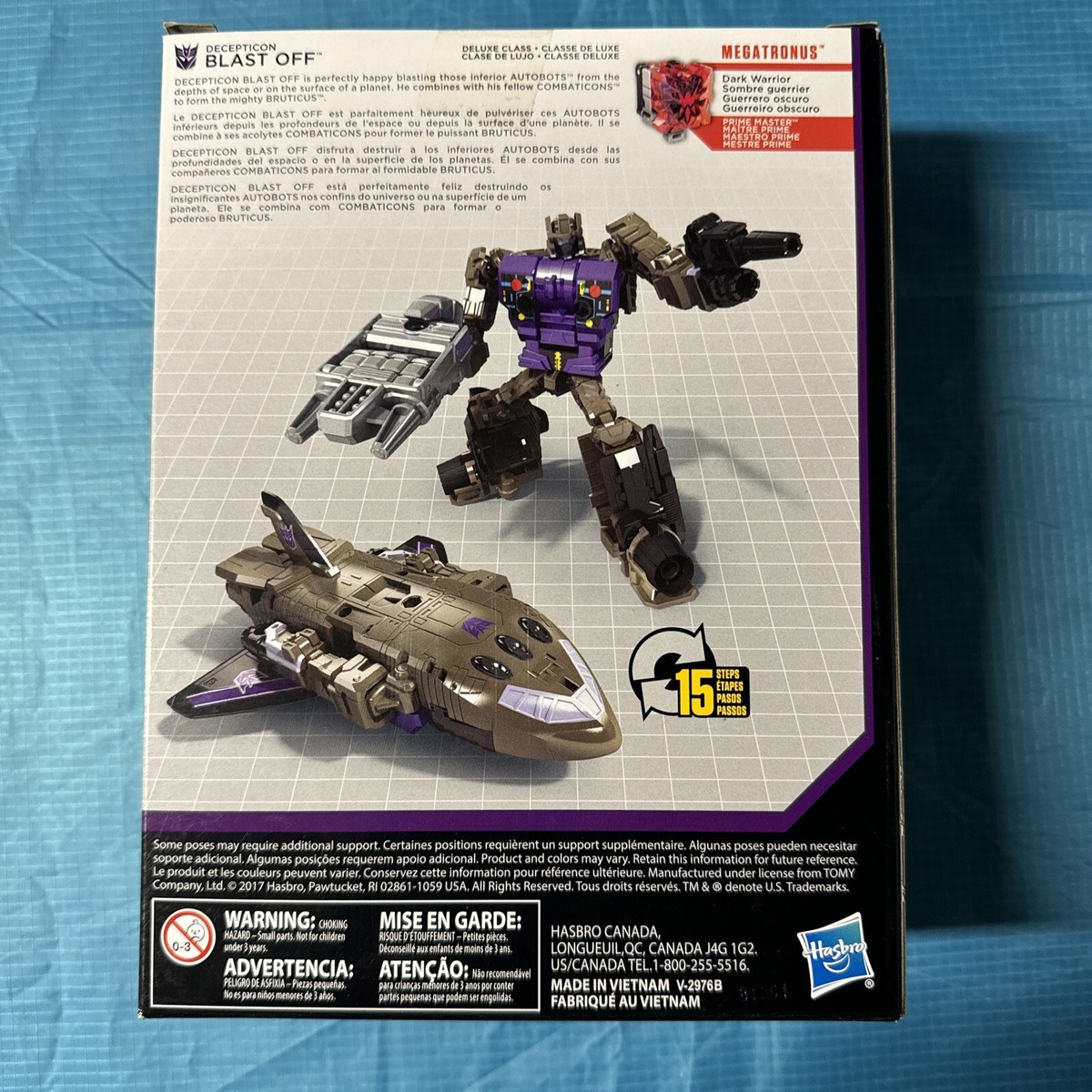 2017 Hasbro Transformers Prime Wars Trilogy Figure New Factory