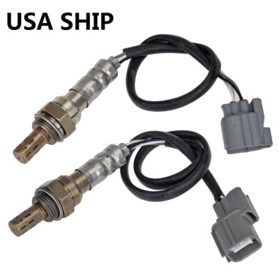 2Pcs Oxygen Sensor Fit for Honda Accord EX LX V6 3.2L 3.0L 2003-2000 Up & Down