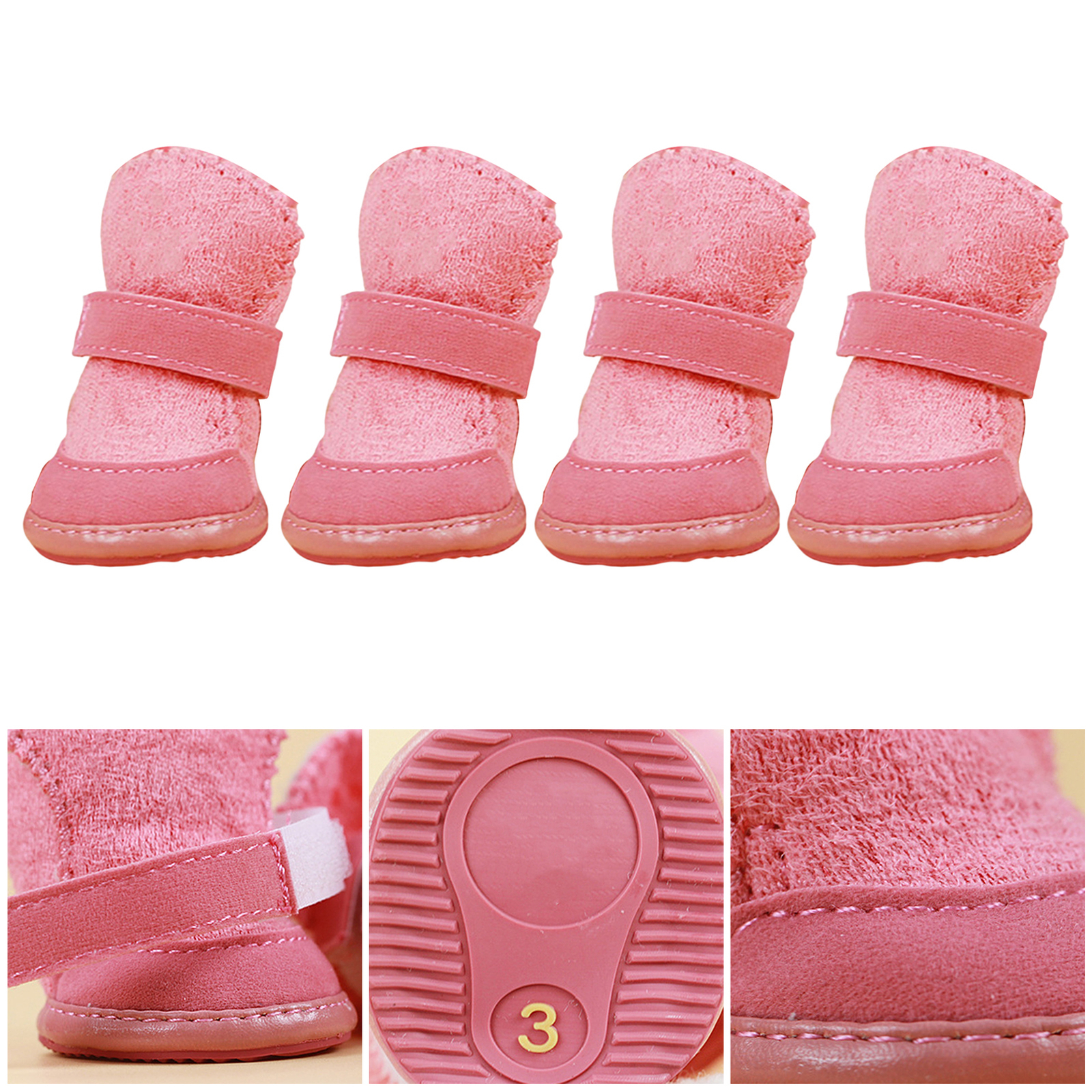 1 Pair Puppy Sneakers Breathable Feet Protection Prevent Skidding Pet