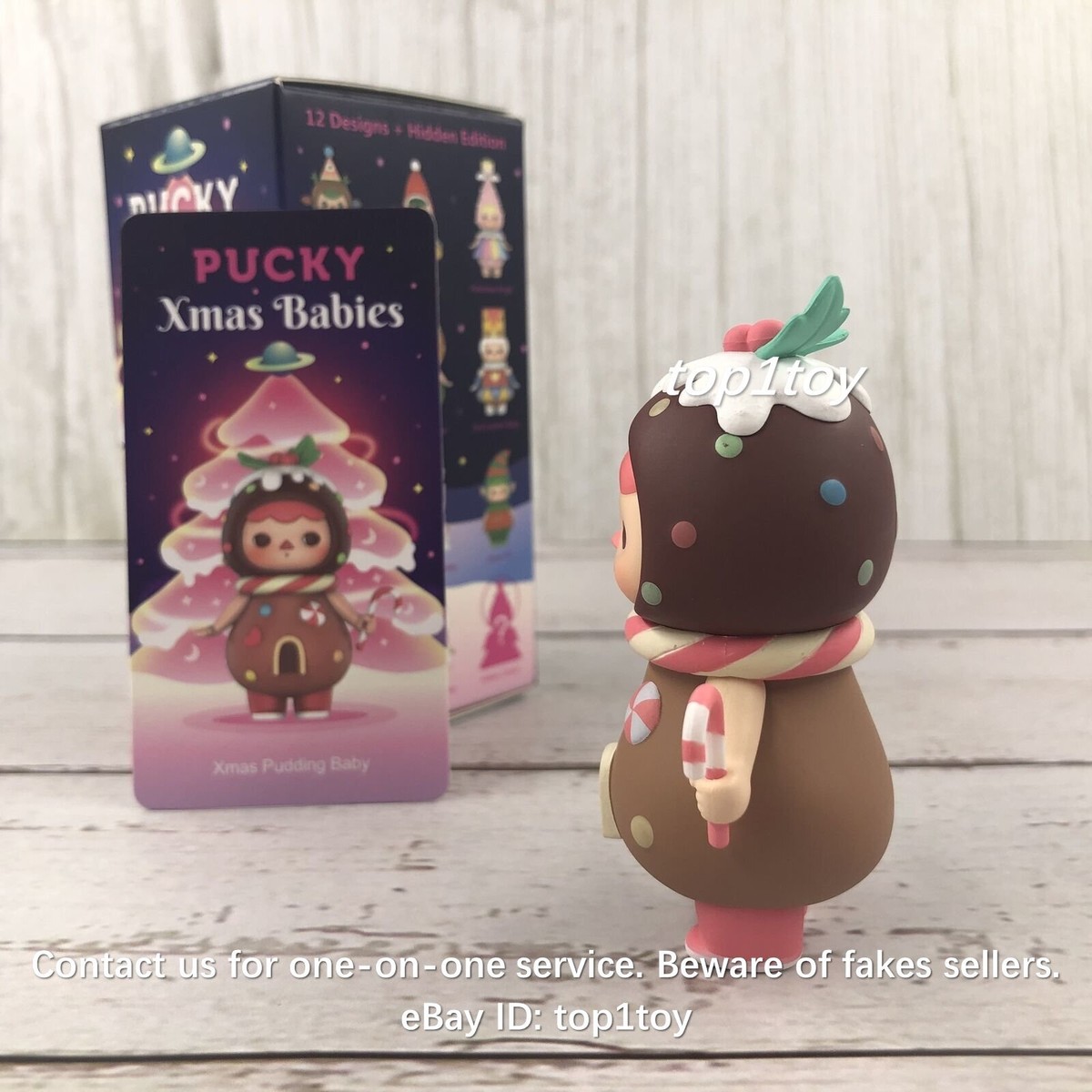 POP MART PUCKY Xmas Babies Art Pudding Baby Mini Figure | eBay