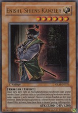 YU-GI-OH, ENISHI, SHIENS KANZLER, UR, GLAS-DE032, 1. Auflage, TOP
