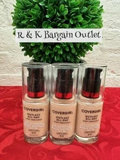 CoverGirl Outlast Stay Fabulous 3in1 Foundation 810 Classic Ivory 1oz Ea 3pcs 