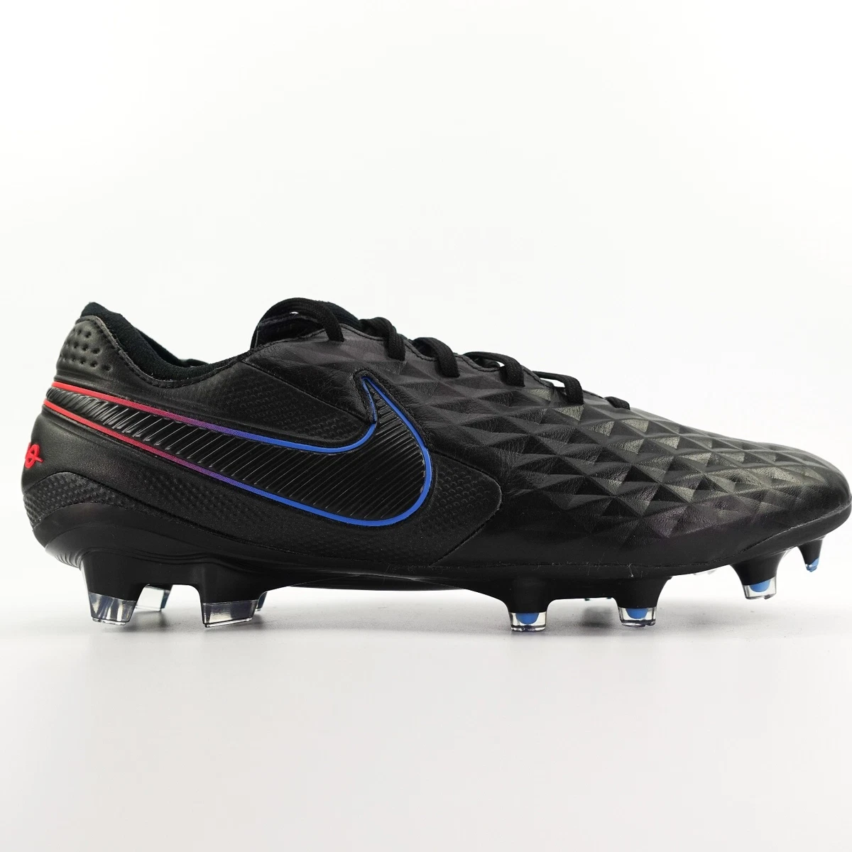 Nike Tiempo Legend 8 Elite FG Black Siren Red Photo Blue for Sale