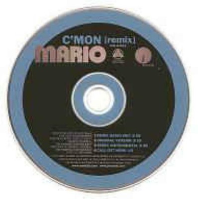 Mario: C'mon Remix PROMO MUSIC AUDIO CD Edit Original ...