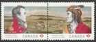 Canada-Guernsey Joint= WAR 1812 = Isaac Brock & Chief Tecumseh = 2012 MNH #2555a