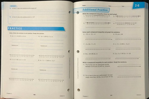 ALGEBRA 1 - EXPLORATIONS IN CORE MATH for COMMON CORE (2010, Holt McDougal) - Imagen 7 de 12