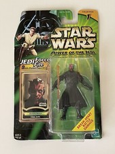 Star Wars DARTH MAUL Final Duel Action Figure Power Of The Jedi Force Jedi File