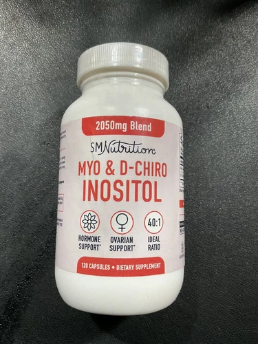 SM Nutrition Myo & D-Chiro Inositol Overian Support 120 Capsules
