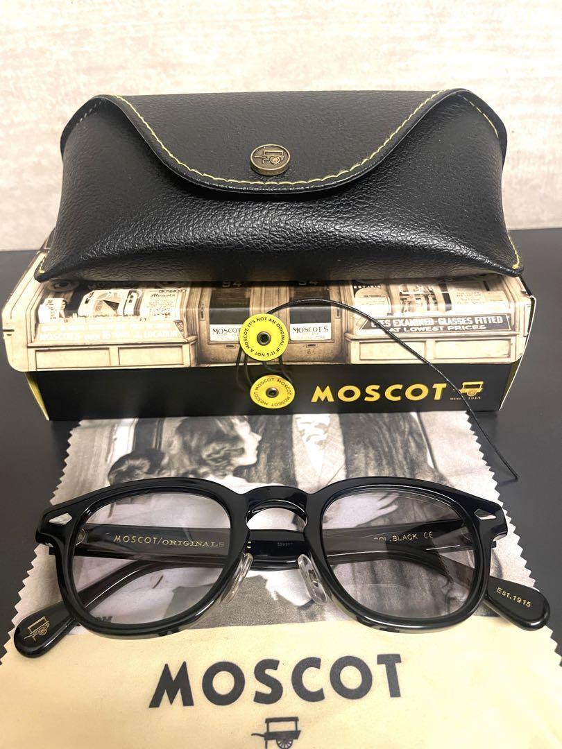 MOSCOT LEMTOSH BLACK 44 24-140 SUNGLASSES GRAY LENS AUTH MOSCOT LEMTOSH BLACK 44 24-140 SUNGLASSES GRAY LENS AUTH