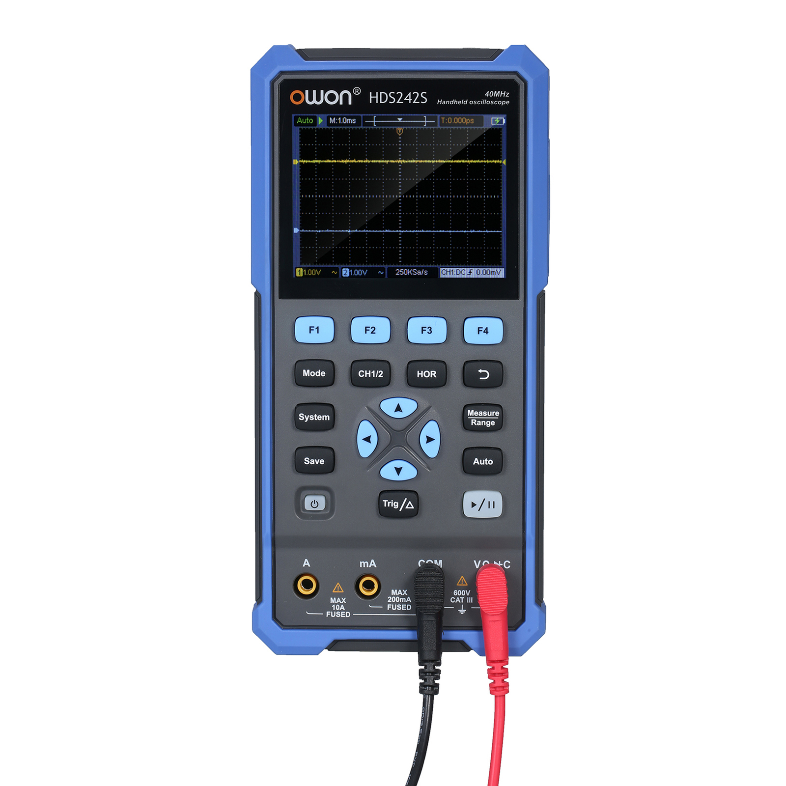 OWON HDS242S 2--Handoszilloskop-Multimeter-Wellenformgenerator D2K2