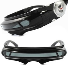 Black Futuristic Costume Cosplay X-Men Cyclops Wrap Visor Sun Glasses