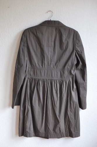 Akris Punto Sommer Mantel Trenchcoat Jacke Trench Kurzmantel leicht Braun Gr 38 - 第 8/13 張圖片