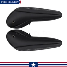 2011-2016 For CHRYSLER TOWN & COUNTRY Seat Armrest Leather cover black