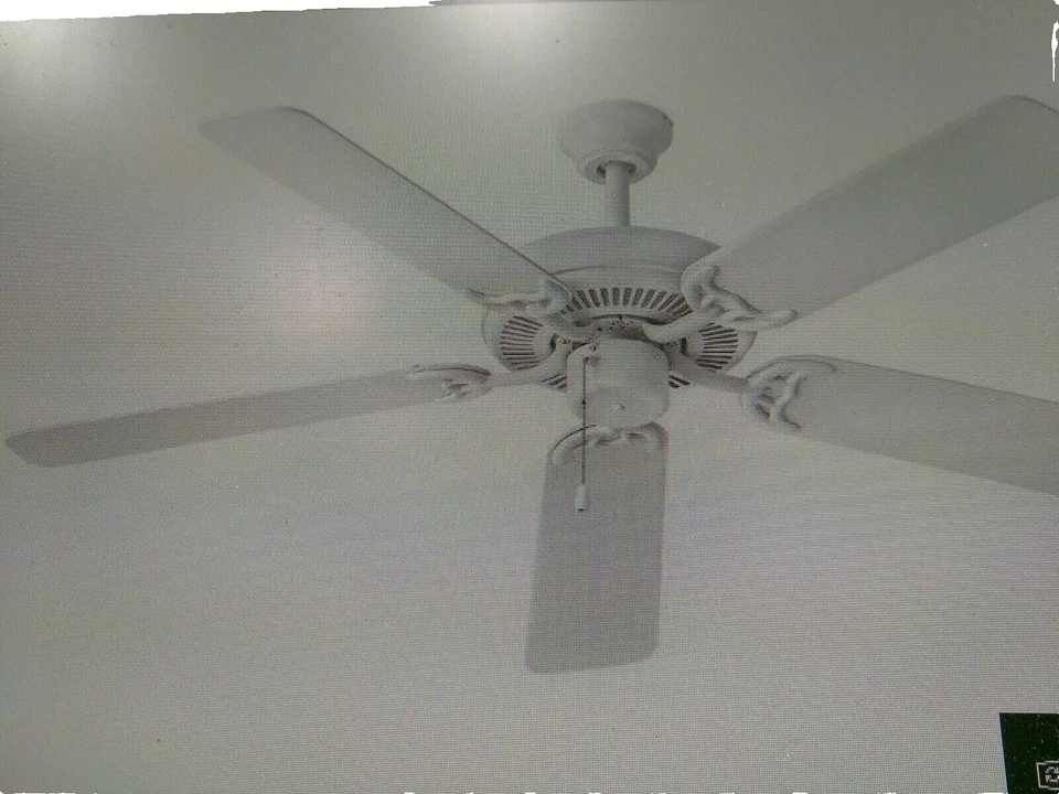Emerson BUILDER/52"/ CEILING/Fan/CF700WW/Wh/BLEACH OAK BLADE 5REV(B4A) - Image 3 of 4