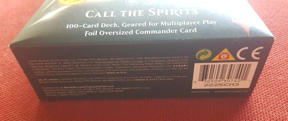 Call the Spirits Commander Deck Sealed - Magic The Gathering - MtG - Immagine 4 di 4