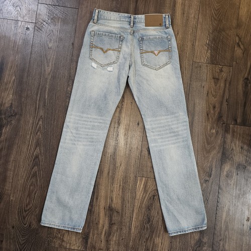 Men's Guess Size 29 Straight Jeans Distressed Great Condition - Picture 4 of 13